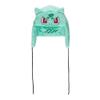 Difuzed Pokemon Bulbasaur 100# Novelty Trapper Hat, Green (NH323512POK-58) view 4