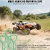 100pcs Universal RC Body Clips Pins - Compatible with Traxxas, Arrma, Redcat, Axial, HPI, HSP, Exceed, Himoto, Losi, RC4WD, Tamiya, Fits 1/8, 1/10, 1/12 Scale RC Cars, Trucks, Crawlers, Buggies view 4