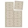 Eeveve Kilim Baby Play Mat  Soft, Non-Toxic EVA Tiles  4x6 ft  Multiple Colors (Truffle) view 1