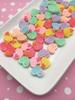 Assorted Pastel Fairy Kei Color Heart Cookie Sandwich Cabochons, Resin Flat-Back Cabs rdnqu (8 Pieces) view 1