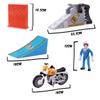 Stuntman Stu Nitro Boost Stunt Bike Rev and zoom view 3