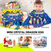 Dak Haan 15PCS 3D Printed Dragon Egg,3D Dragon Eggs Set with Display Stand,Mini Dragons Eggs Set Fidget Toy,Easter Egg Stuffers,DIY Craft Kit,Dino Eggs for 5-7 4-6 8-12 Year Old Boys Girls view 3