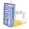 MYCENSE ANT Housing Nest Habitat Transparent Acrylic with Feeder ANT Farm Display Box for Gift Lovers Birthday Decor Children's Day, Blue view 1