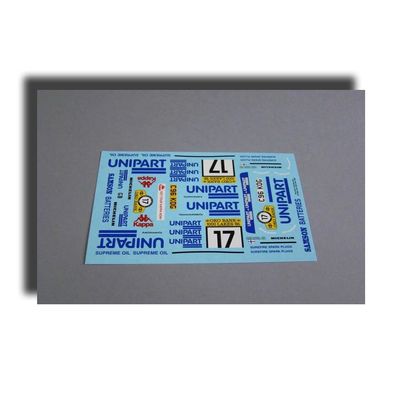 MF-Zone DC2477 1/24 Decal for MG Metro 6R4 H Toivonen 36 Rally of of The 1000 Lakes 1986
