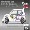 MF-Zone DC2477 1/24 Decal for MG Metro 6R4 H Toivonen 36 Rally of of The 1000 Lakes 1986 view 2
