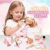 Wooden Pretend Makeup Kit for Toddlers: Non Toxic Mess Free Play Makeup Toy Set for 2 3 4 Year Old Girls - Perfect Toddler Montessori Toys Christmas Birthday Gift Ideas view 4