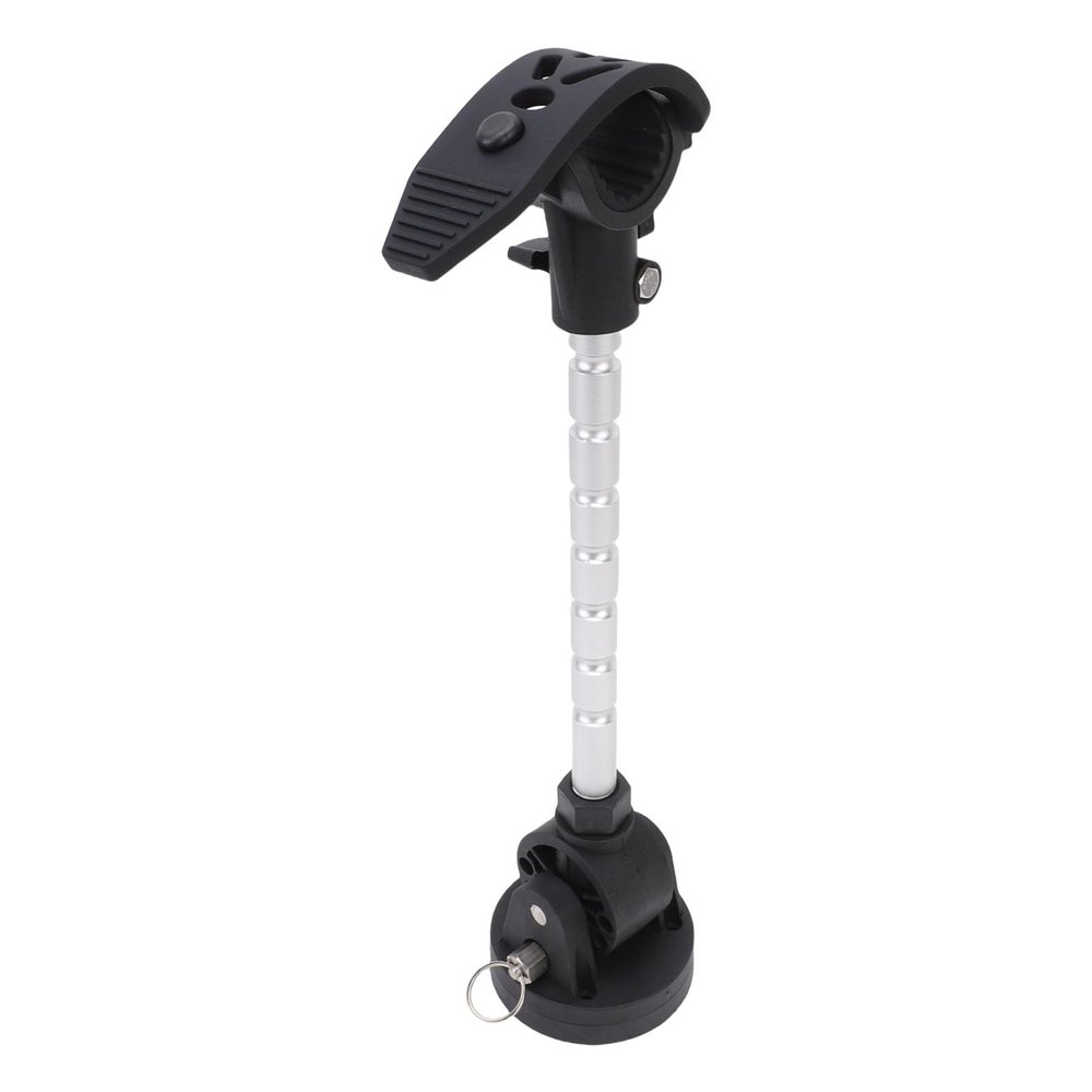 Jiawu Trolling Motor Stabilizer Mount, 180 Degree Adjustable Angle High Strength Support with Sturdy Aluminium Alloy, Replacement for PowerDrive