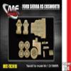 MF-Zone TK2410 1/24 Transkit for F0rd Sierra RS Cosworth Transkit for Tamiya view 2