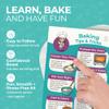 Tovla Jr. My First Visual Cooking System for Kids Ages 4 to 8 | 2 Book Set for Real Cooking and Baking | Step by Step Picture Recipes with Healthy Swaps | Montessori Inspired Gift view 2