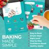 Tovla Jr. My First Visual Cooking System for Kids Ages 4 to 8 | 2 Book Set for Real Cooking and Baking | Step by Step Picture Recipes with Healthy Swaps | Montessori Inspired Gift view 4