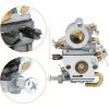 JPPJNDM TS420 TS410 CarburetorSthil TS410Z TS420Z Concrete Cut-Off Saw C1Q-S118 for Carb 4238 120 0600 Air Filter Oil Bubble Set view 3