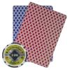 Playzaic 14-gram Black Diamond Poker Chips (50-Pack) Heavy Clay Composite Set - Bulk Casino Chips with Denominations for Texas Holdem, Blackjack - Betting Game Accessories ($0.50 Orange) view 4
