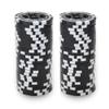 Playzaic 14-gram Ace Casino Poker Chips (50-Pack) Heavy Clay Composite Set - Bulk Casino Chips with Denominations for Texas Holdem, Blackjack - Betting Game Accessories ($25 Green) view 3
