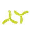 2820-3 Propeller 2.8x2.0 Inch Clear Yellow For 5 Inch Drone Compatible With RC Quadcopter CW CCW Rotation Pair(Yellow) view 1