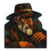 Cubist Fagin Sticker (2.75" x 3") view 1