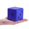 Anboor Large Foam Dice for Adults Kids - 3.15" Jumbo Big Colorful Dice Giant Soft Fun for Game Nights & Classroom Activities (Blue) view 1