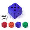 Anboor Large Foam Dice for Adults Kids - 3.15" Jumbo Big Colorful Dice Giant Soft Fun for Game Nights & Classroom Activities (Blue) view 2