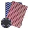Playzaic 14-gram Ace King Premium Poker Chips (50-Pack) Heavy Clay Composite Set - Bulk Blank Casino Chips - No Denominations for Texas Holdem, Blackjack - Betting Game Accessories (White) view 4