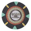 Playzaic 13.5-gram The Mint Professional Poker Chips (50-Pack) Heavy Clay Composite Set - Bulk Casino Chips with Denominations for Texas Holdem, Blackjack - Betting Game Accessories ($25 Green) view 2