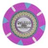 Playzaic 13.5-gram The Mint Professional Poker Chips (50-Pack) Heavy Clay Composite Set - Bulk Casino Chips with Denominations for Texas Holdem, Blackjack - Betting Game Accessories ($5,000 Pink) view 1