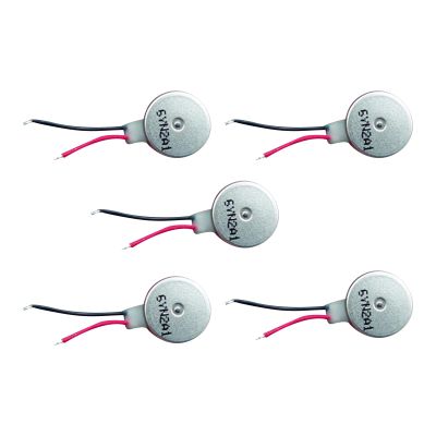 ZEZEFUFU 5PCS Brushless Vibration Motor DC 3V Flat Coin Button Type Micro Vibrating Motor for Smartwatch New