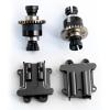 BENMAZ Aluminium RC Front Rear Gearbox & 2Pcs Gears Set Upgrades for Arrma 1/14 Mojave1/18 2S Granite Grom Typhon Grom (Black) view 2
