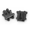 BENMAZ Aluminium RC Front Rear Gearbox & 2Pcs Gears Set Upgrades for Arrma 1/14 Mojave1/18 2S Granite Grom Typhon Grom (Black) view 4