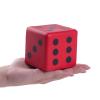 Anboor Large Foam Dice for Adults Kids - 3.15" Jumbo Big Colorful Dice Giant Soft Fun for Game Nights & Classroom Activities (Red) view 1