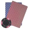 Playzaic 14-gram Crown & Dice Premium Poker Chips (50-Pack) Heavy Clay Composite Set - Bulk Blank Casino Chips - No Denominations for Texas Holdem, Blackjack - Betting Game Accessories (Pink) view 3