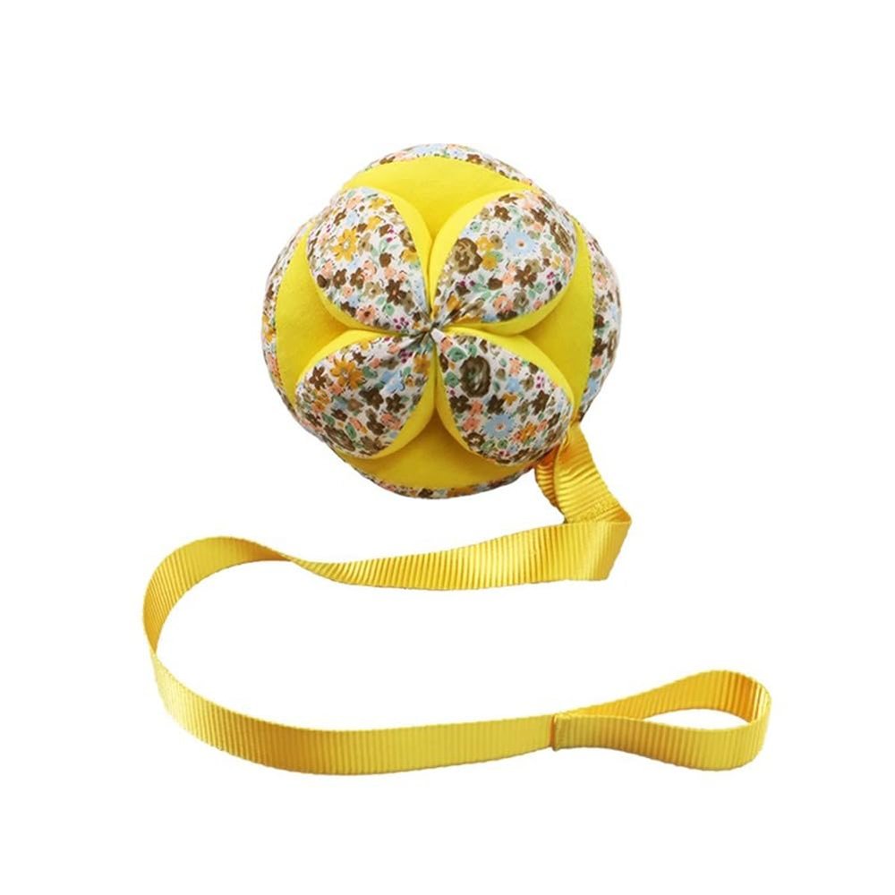 LLTCMAOYI Montessori Baby Leg Fine Motor Teaching AIDS, Hanging Mobile Learning Mobile,Yellow