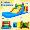 22FT Commercial Grade Bounce House for Big Kids 8-12 with Wet Dry Pool, 100% PVC Inflatable Obstacle Course Bounce House with Blower, 6 in1 Large Bounce House with Slide view 3