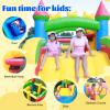 22FT Commercial Grade Bounce House for Big Kids 8-12 with Wet Dry Pool, 100% PVC Inflatable Obstacle Course Bounce House with Blower, 6 in1 Large Bounce House with Slide view 4