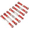 RC Car Upgrade Parts Compatible with WLtoys 144001 1/14 RC Car Upgrade Spare Parts Metal Linkage Servo Pull Rod Steering Tie Rod Set view 2
