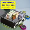 SROJDHFJB Trading Card Storage Box for MTG Commander Storage Box Holds 1800+ Cards, Checkerboard Pattern Waterproof Card Organizer Case with Magnetic Closure Collector Gift for Kids & Adults view 2