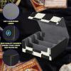 SROJDHFJB Trading Card Storage Box for MTG Commander Storage Box Holds 1800+ Cards, Checkerboard Pattern Waterproof Card Organizer Case with Magnetic Closure Collector Gift for Kids & Adults view 3