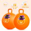 PlayZap Hopper Balls for Kids 3-8, Orange 18 Inches Bouncy Ball with Handle, Inflatable Bouncing Jumping, Hippity Hop Toys Girls Boys Gifts view 3