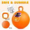 PlayZap Hopper Balls for Kids 3-8, Orange 18 Inches Bouncy Ball with Handle, Inflatable Bouncing Jumping, Hippity Hop Toys Girls Boys Gifts view 4