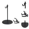 1/6 Action Figures Doll Stand, Doll Model Support Stand, Stable Base, Support Bracket, for Collection Figures, Fashion Dolls, Round view 2