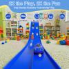 Flexible Race Track Toys for Kids: 20 Ft Flex Race Car Ramp Track with Suction Cups - Rolls Up Portable DIY Racetrack with 4 Racing Cars- Birthday Gifts for Boys Girls Ages 3+ view 2