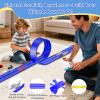 Flexible Race Track Toys for Kids: 20 Ft Flex Race Car Ramp Track with Suction Cups - Rolls Up Portable DIY Racetrack with 4 Racing Cars- Birthday Gifts for Boys Girls Ages 3+ view 3