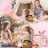 28 Pcs One Silly Goose Party Favors Include 9 Mini Goose Plush Stuffed Animal 9 Boxes 9 Birthday Party Hats and 1 Roll Rope for Adopt a Goose Party Favors Birthday Gifts (Color Style 1) view 3