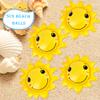 36 Pack 5.5 inch Inflatable Sun Beach Balls Sun Shaped Mini Beach Ball Pool Balls for Kids Summer Pool Games Birthday Pool Party Supplies view 3