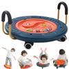 4 In 1 Rocker Board Physical Therapy, Balance Board Rocker Maze with 5 Balls, Floor Scooter Board with Handles, Wobble Board for Kid Balance Training, Autism Kids Sensory Toys for Age 3-9 (Bule) view 1