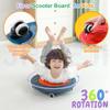 4 In 1 Rocker Board Physical Therapy, Balance Board Rocker Maze with 5 Balls, Floor Scooter Board with Handles, Wobble Board for Kid Balance Training, Autism Kids Sensory Toys for Age 3-9 (Bule) view 4