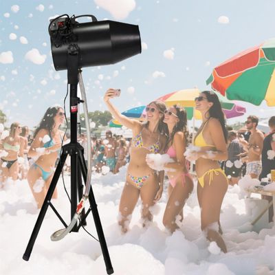 3000w Party Shaking Head Jet Bubble Machine,Foam Machine for Party,Fog Bubblecannon,with Water Tank,for Garden,Pool, Indoor,Birthdays,Celebrations,and Backyard Events