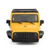 1/10 RC Jeep Wrangler Convertible Hard Shell Kit, for 1/10 RC Crawler TRX4 Axial SCX10 90046 90027 313 Wheelbase Shell Modification Accessories (Yellow) view 3