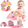 Beacron Baby Toys for 1 Year Old Girl Gifts: 8 in 1 Toddler Learning Musical House for 1 2 Yr Girl and Boy, First Birthday Gift for 12-18 Months, Bilingual Educational Toy for Toddlers 1-3 view 1