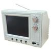 1:12 Miniature Doll Furniture Resin Retro TV Model Television Scenes with LCD Screen & 180 Rotatable Antenna Mini Television view 1