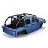1/10 RC Jeep Wrangler Convertible Hard Shell Kit, for 1/10 RC Crawler TRX4 Axial SCX10 90046 90027 313 Wheelbase Shell Modification Accessories (Blue) view 4