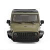 1/10 RC Jeep Wrangler Convertible Hard Shell Kit, for 1/10 RC Crawler TRX4 Axial SCX10 90046 90027 313 Wheelbase Shell Modification Accessories (Military Green) view 3